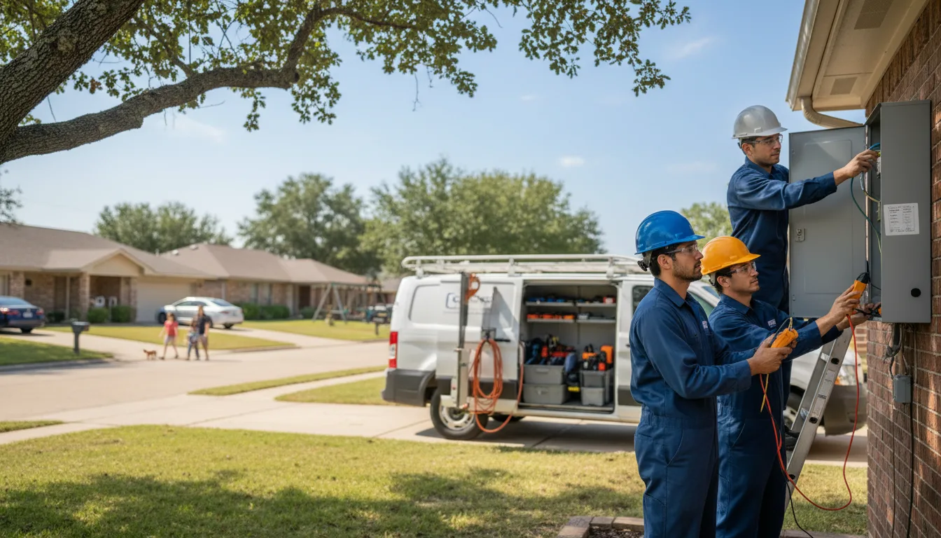 Certified electrician providing emergency electrical services in Gordon, WI